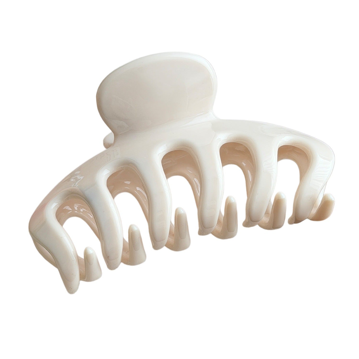Minimalist Solid Color Durable Large Hair Claw 8AS6HCP280L