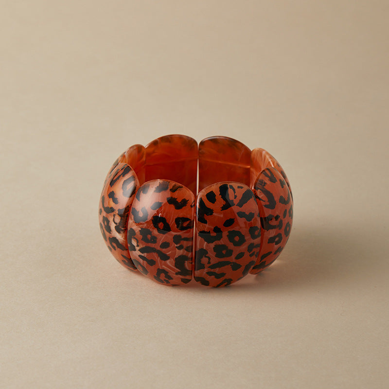 Vintage Leopard Elastic Bracelets - DippedShop Wholesale - #7747