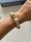 Vintage Irregular Geometric Stone Beaded Bracelet 6W6JBR511