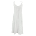 V-Neck String Shoulder Dress - DippedShop Wholesale - #4691