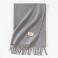 Versatile Solid Color Imitation Cashmere Scarf 6W6NSW278