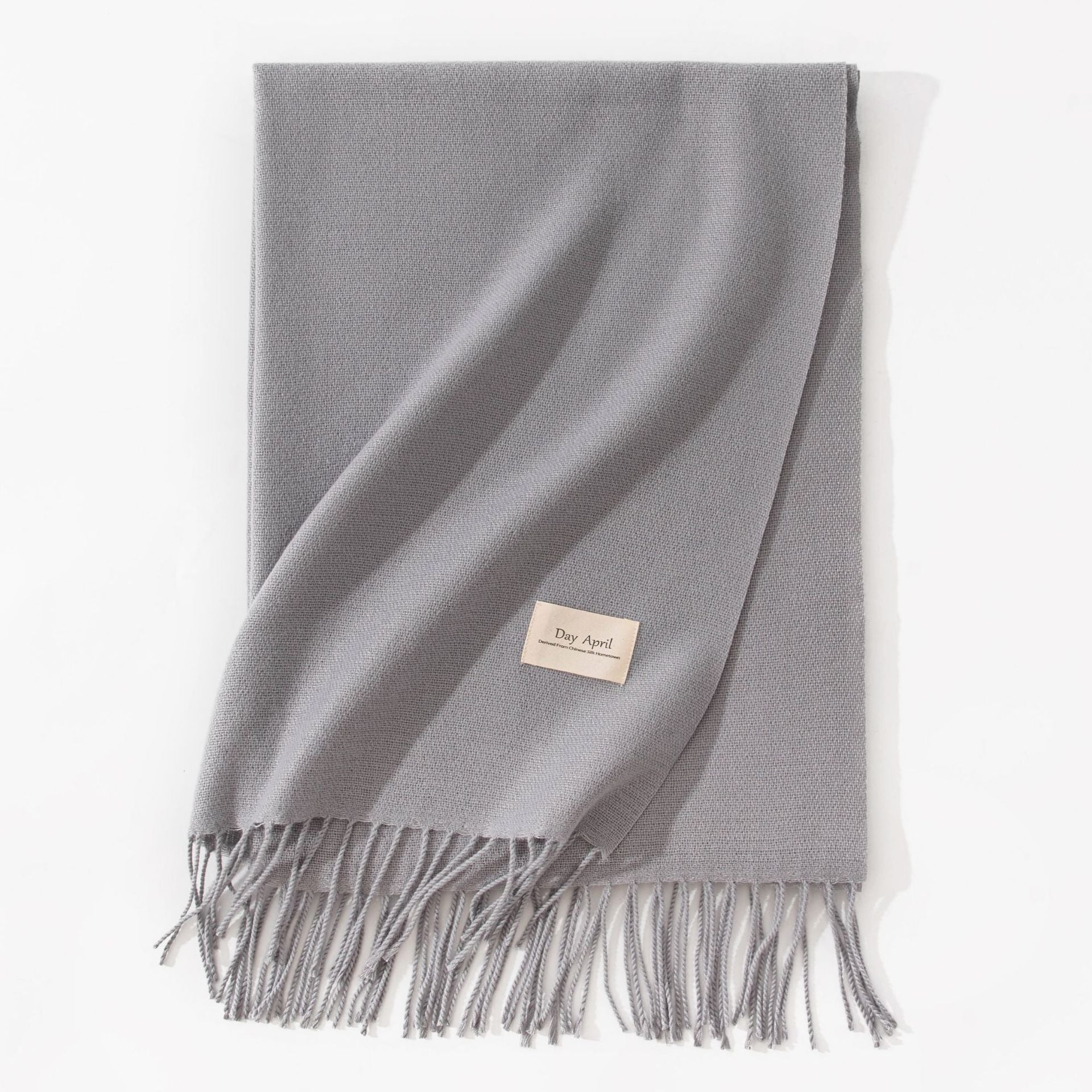 Versatile Solid Color Imitation Cashmere Scarf 6W6NSW278