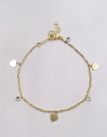 Trendy Rhinestone Gold Plated - DippedShop Wholesale - #7443