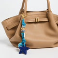 Vintage Star Beaded Braided Keychain Bag Charm MK2ZCEP6W10BBC77