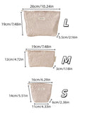 Vintage Embossed Large Capacity Portable Makeup Bag MK2BW6W10BOB385