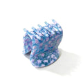 Retro Leopard Star Print Square Hair Clip 8AS6HCP316T