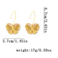 Vintage Butterfly Drop Earrings - DippedShop Wholesale - #2291