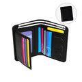 Minimalist Solid Color Multi Slot Card Holder Wallet 6S10BWB86