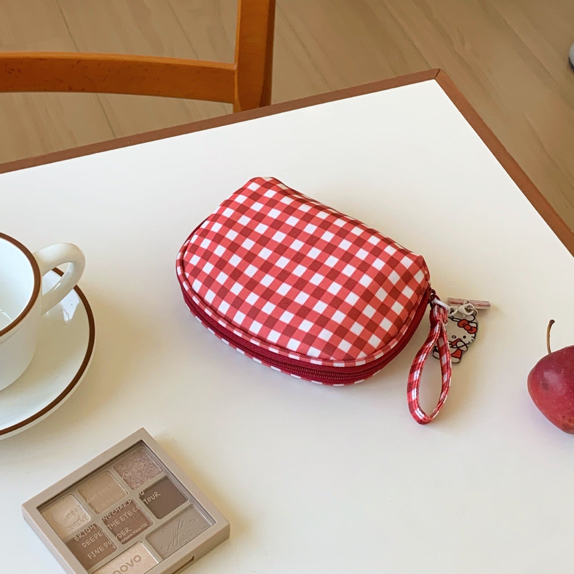Cute Polka Dots Print Cosmetic Bag 6S5CO126