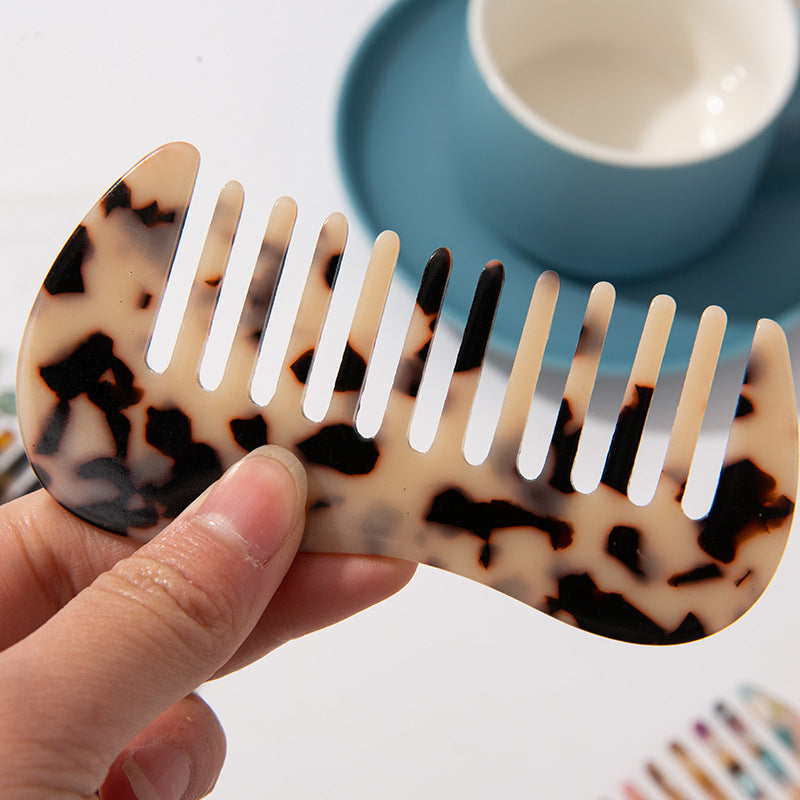 Mini Curved Acetate Combs - DippedShop Wholesale - #6339