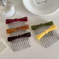 Bow Shape Hair Comb Clip MK2MBEP6W6HPN07