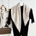 Trendy Print Cotton Linen Scarf - DippedShop Wholesale - #8275