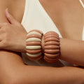 Retro Color Block Bracelets - DippedShop Wholesale - #8211