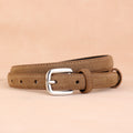 Fashion Suede Solid Color Adjustable Waist Belt 6W6JBT151