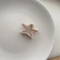 French Hollow Out Star Acetate Mini Hair Claw 6W6HCP1644