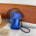 Glossy PU Leather Crossbody Mini - DippedShop Wholesale - #9235