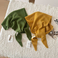 Trendy Solid Color Knit Headscraf Triangle Scarf 6W6NSC91