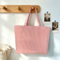 Minimalist Striped Print Large Capacity - DippedShop Wholesale - #2947