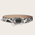 Trendy Animal Print Studded Metal Buckle Belt MK2LEEP6W6JBT49