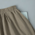 Retro Plaid Lantern Pants - DippedShop Wholesale - #8131