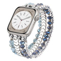 Multi Layer Crystal Beaded Chain Watch Band 6W6JWA90