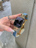 Vintage Denim Slim Watch Band 6W6JWA131