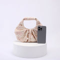 Vintage Pearl Ruched Handbag - DippedShop Wholesale - #6979