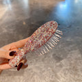 Rhinestone Mini Cushion Comb Portable Hair Brush 6C5CB160