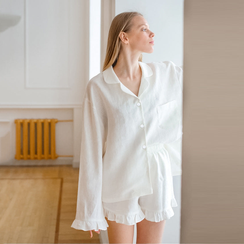 Flounce Loose Homewear Set - DippedShop Wholesale - #9939