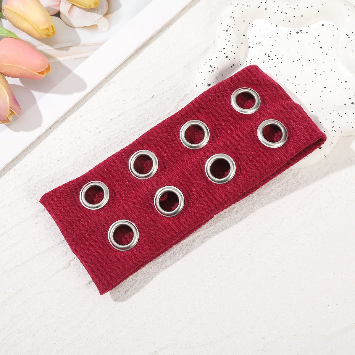 Punk Grommet Headband - DippedShop Wholesale - #8179