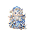 Christmas Series Enamel Rhinestone Brooch 6W6JPB63