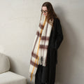 Vintage Soft Thick Imitation Cashmere Scarf 6W6NSW296