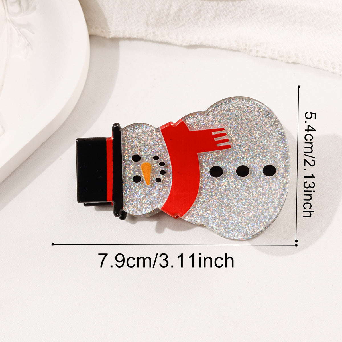 Christmas Hair Claw - DippedShop Wholesale - #6819