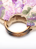 Colorful Flower Sequin Embroid - DippedShop Wholesale - #2499