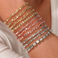 Stylish Gold Plated Multi Layer Beaded Bracelets 6W6JBR501