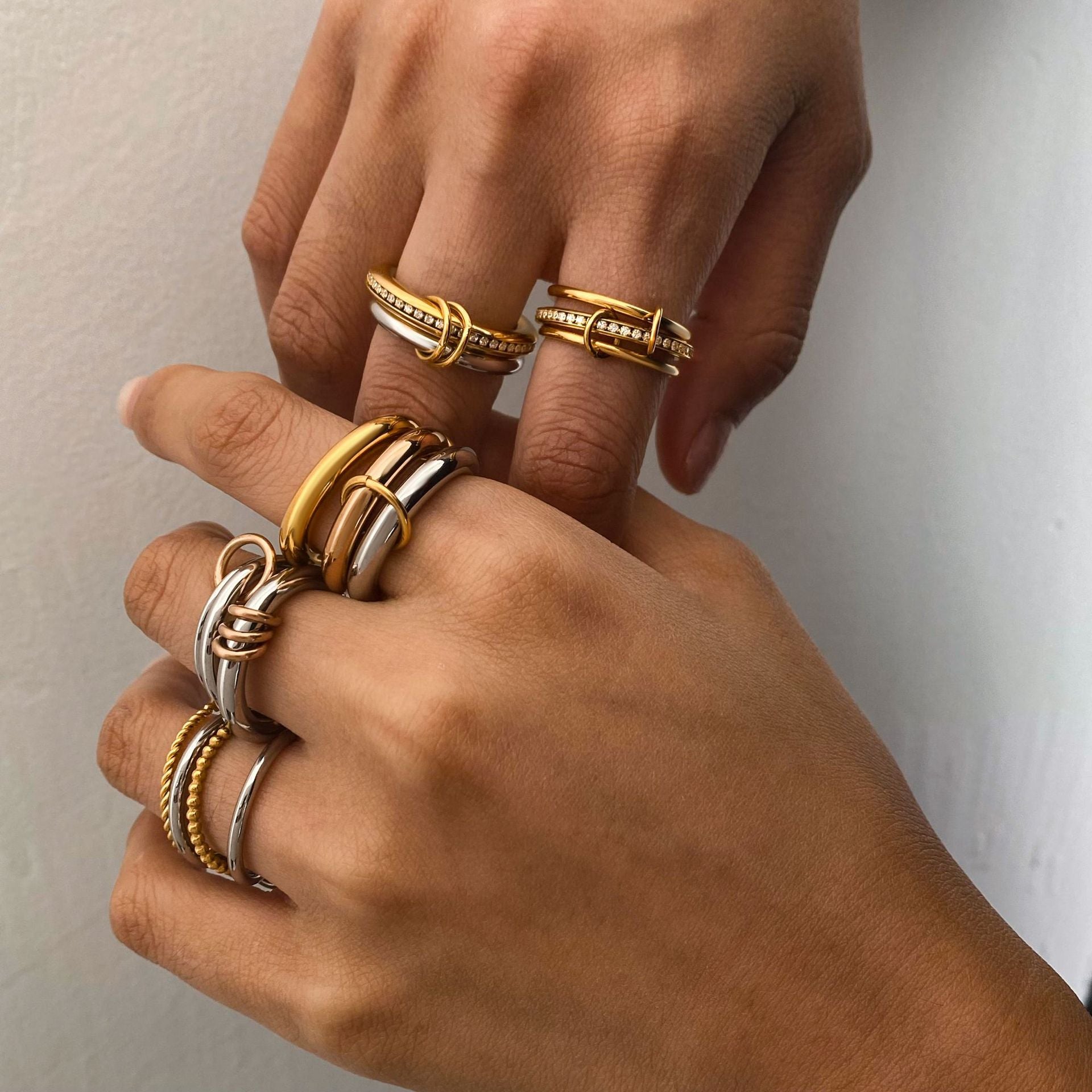 Multi-Layer Stackable Ring - DippedShop Wholesale - #5411
