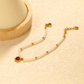 Colorful Heart CZ Bracelet - DippedShop Wholesale - #7203