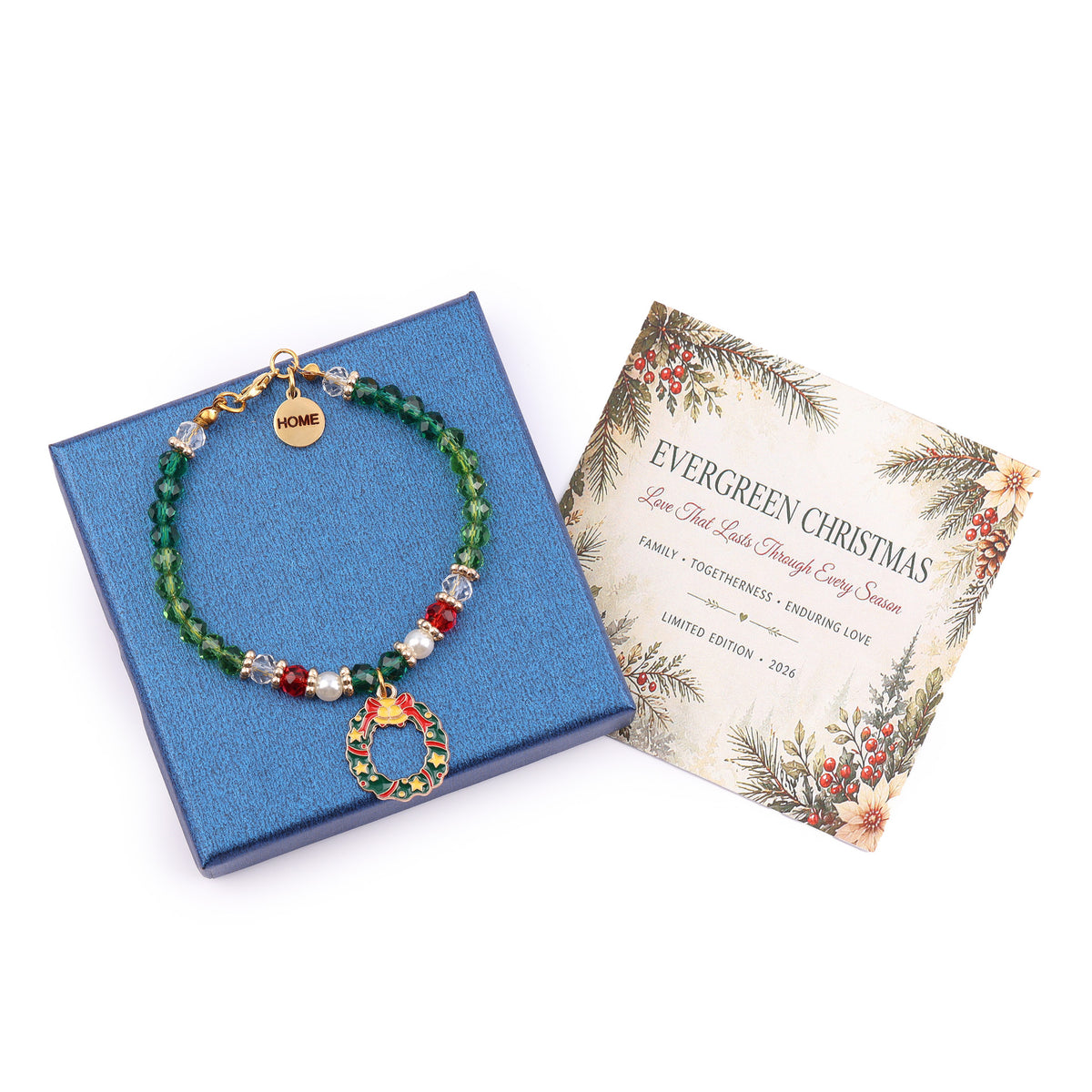 Cardinal Pendant Beaded Bracelet - DippedShop Wholesale - #7411