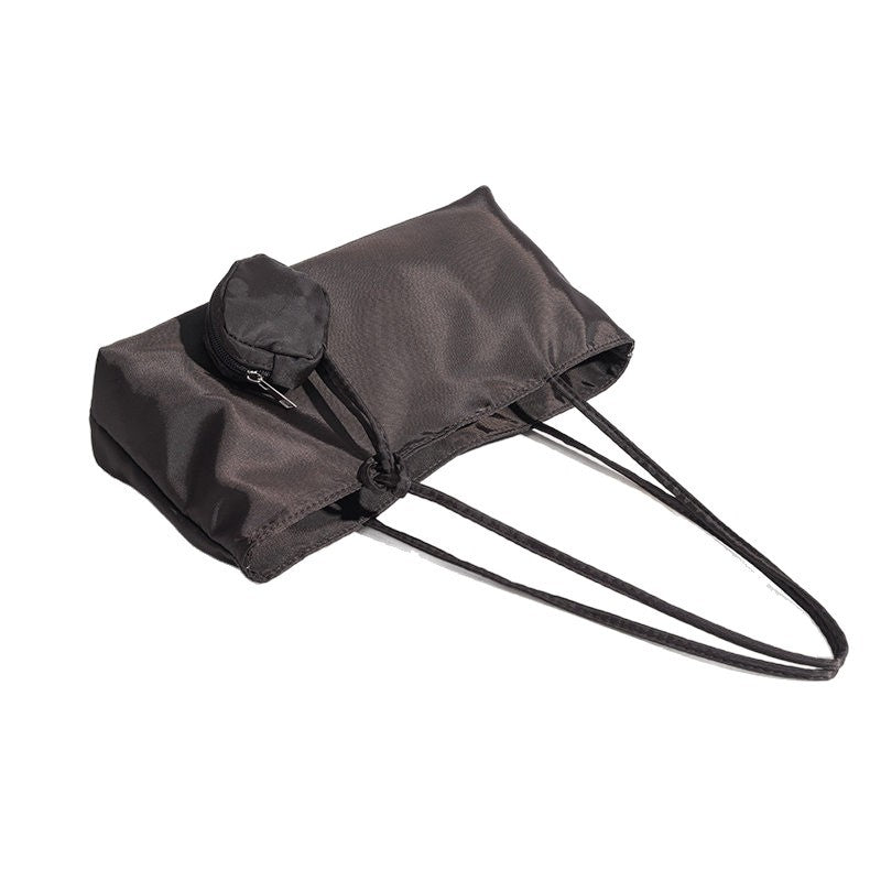 Simple Solid Color Large Capacity Underarm Bag 6W10BBG1933