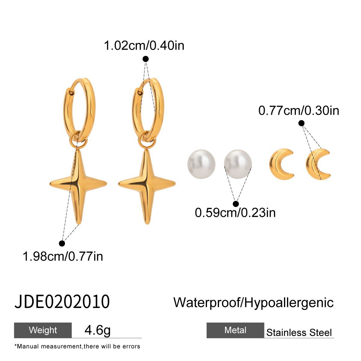 Gold Plated Rhinestone Hoops - DippedShop Wholesale - #1011