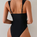 Sexy Scoop Neck Swimsuit - DippedShop Wholesale - #8259