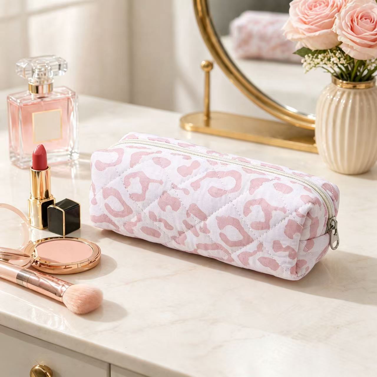 Classic Leopard Print Portable Pencil Case 6S10BOB1034