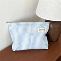 Striped Makeup Bag - DippedShop Wholesale - #5411
