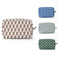 Floral Print Cosmetic Bag - DippedShop Wholesale - #8483