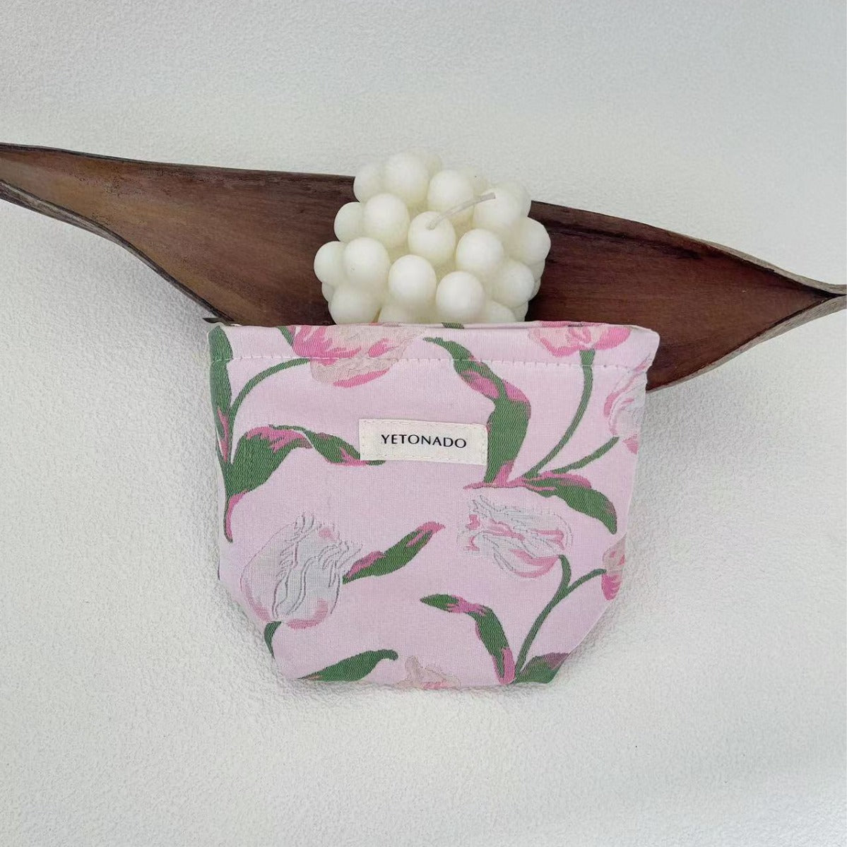 Vintage Floral Travel Pouch - DippedShop Wholesale - #1235
