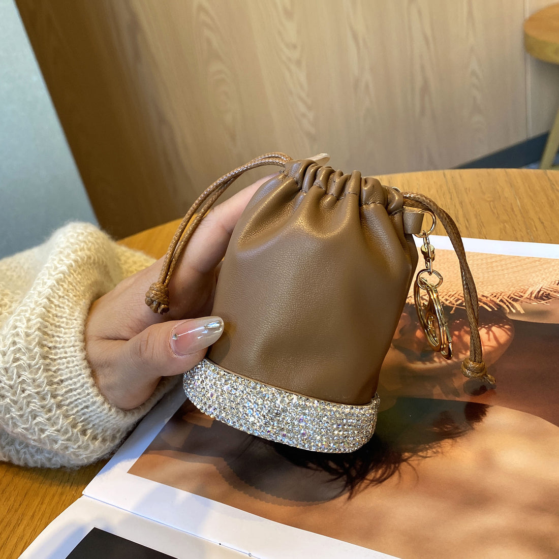 Mini Bucket Coin Purse - DippedShop Wholesale - #1411