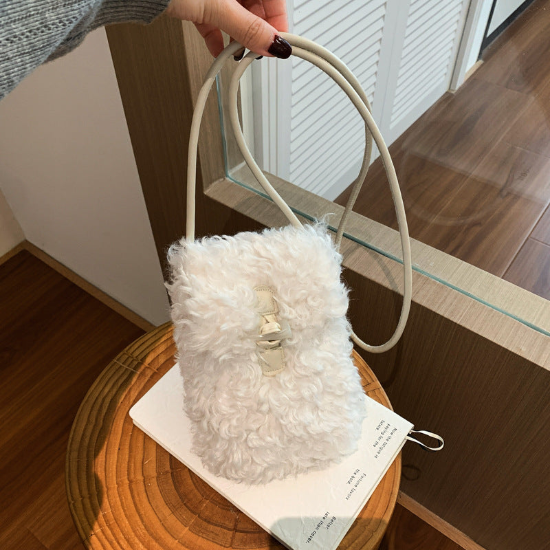 Simple Solid Color Portable Crossbody Bag 6W10BBG1940