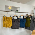 Vintage Washed Distressed Canvas Shoulder Bag 6W10BBG2499