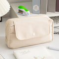 Stylish Solid Color Large Capacity Pencil Pouch 6S10BOB1046