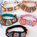Floral Crochet Headwrap - DippedShop Wholesale - #0435